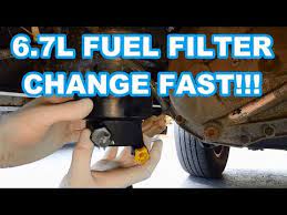 How Often to Change Fuel Filter on a 6.7 Powerstroke